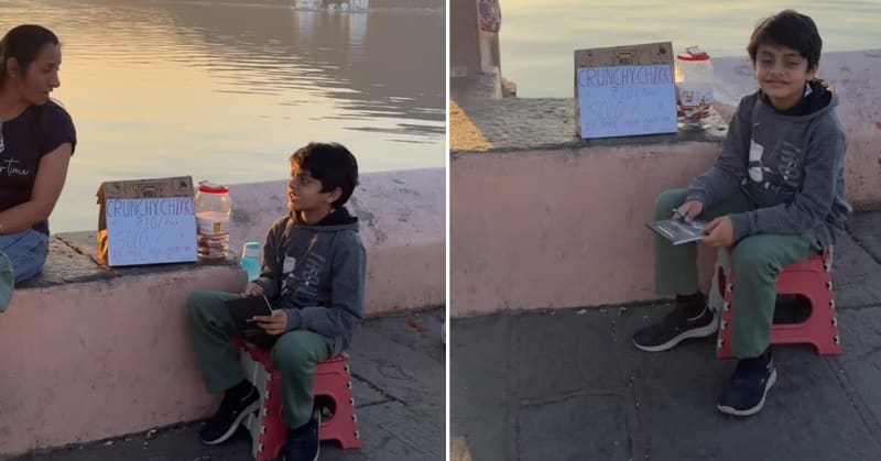 Udaipur Mother Turns Chikki Stall into Powerful Life School for Young Son