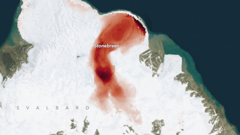 NASA's Animated Glacier Looks Like a Beating Heart - Image 2