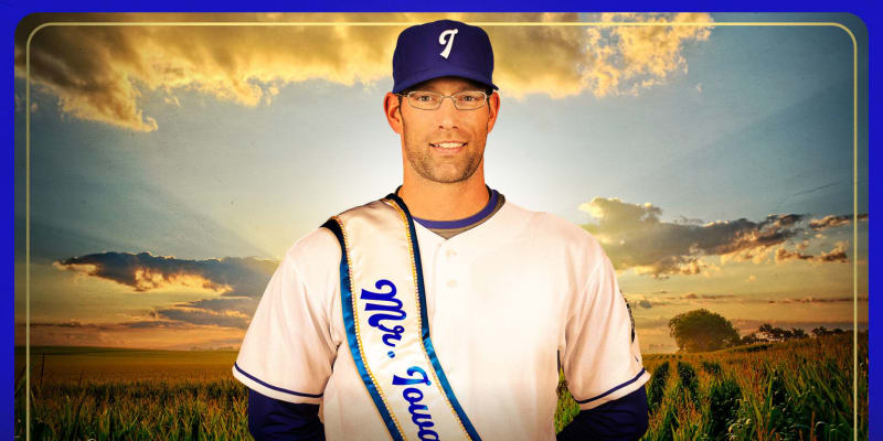 Baseball player Kyle Farnsworth in uniform, who became Iowa's most searched pitcher