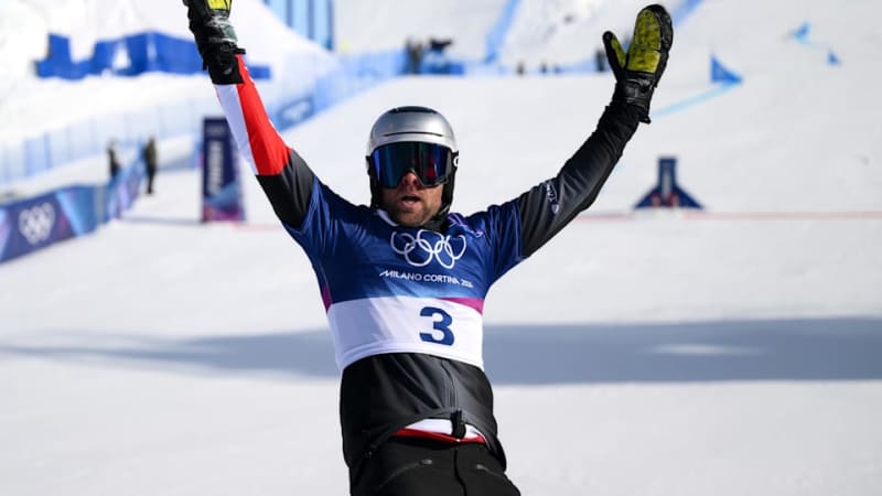 40-Year-Old Austrian Makes Snowboarding History at Olympics
