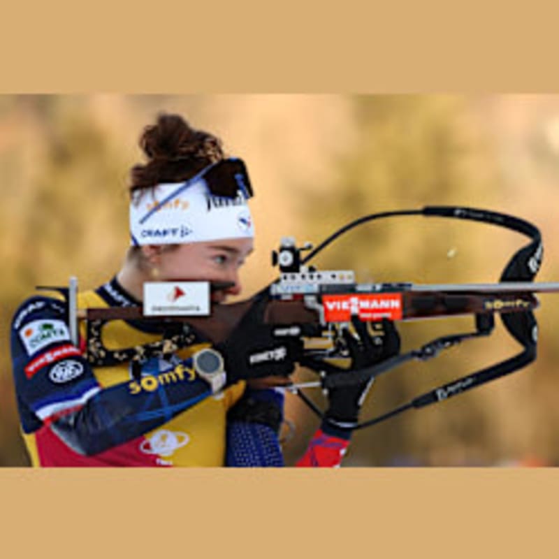 French Biathlete Océane Michelon, 23, Wins Two Olympic Medals - Image 4