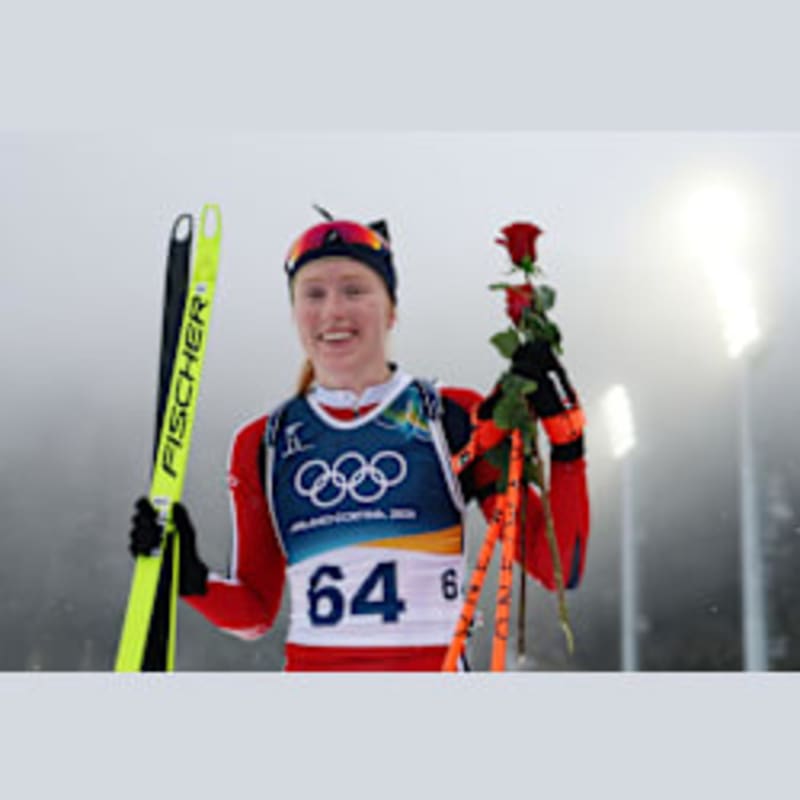 French Biathlete Océane Michelon, 23, Wins Two Olympic Medals - Image 3