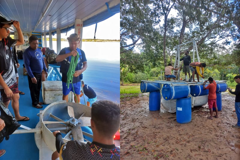 Amazon Villages Power Homes With Solar and River Turbines - Image 5