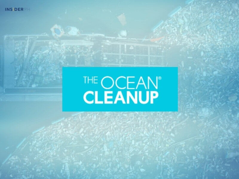 Solar-powered river Interceptor system collecting plastic waste before it reaches the ocean