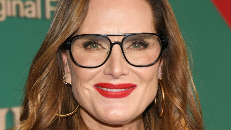 Brooke Shields Spreads Holiday Cheer with Adorable New Puppy Cluny