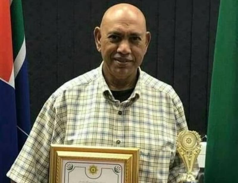 Jakes Singh, former Chatsworth Community Policing Forum chairperson and award-winning community leader