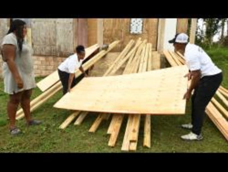 Jamaica Charity Rebuilds Two Hurricane-Wrecked Homes