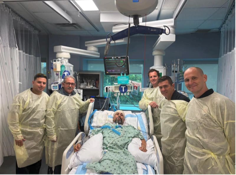 Firefighters Save Electrocuted Worker After 30-Foot Fall