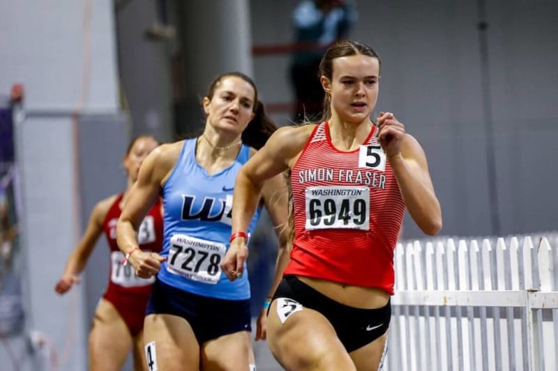 Kelowna Track Star Emma Cannan Shatters Conference Record