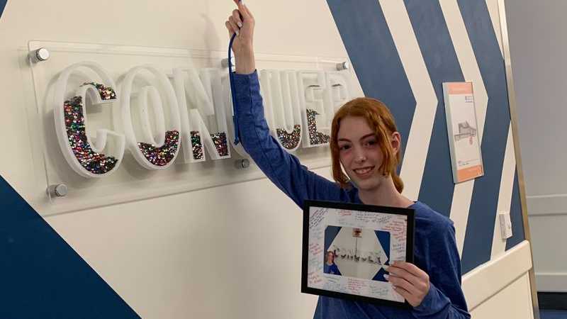 Teen Rings Cancer-Free Bell 24 Years After Dad Danced for Cure