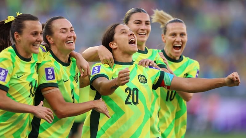 Sam Kerr Scores as Matildas Win Asian Cup Opener in Perth - Image 2