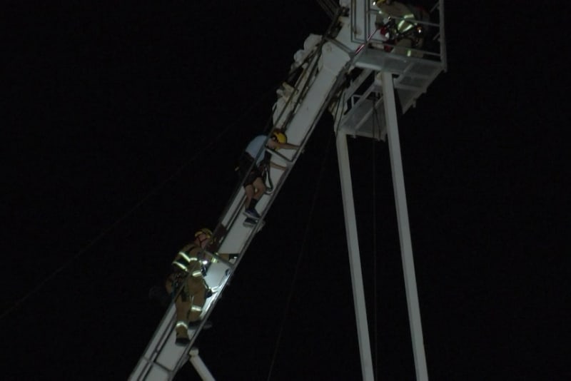 Teen Rescued After Getting Stuck 100 Feet Up Melbourne Crane - Image 3