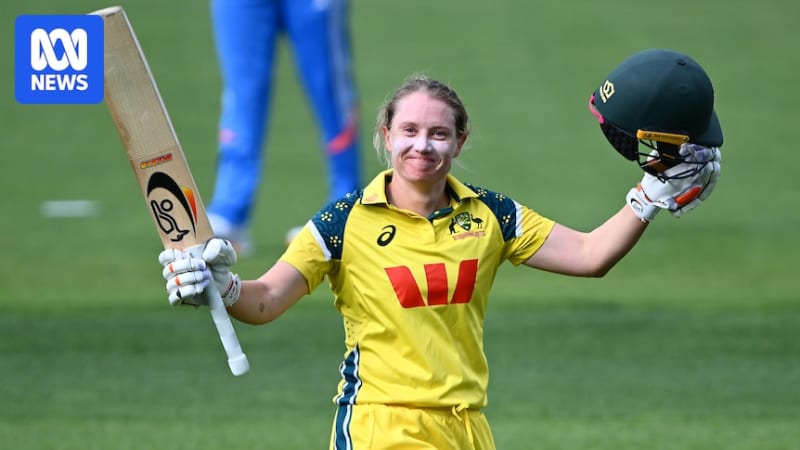 Alyssa Healy Scores 158 in Final ODI, Australia Wins Big