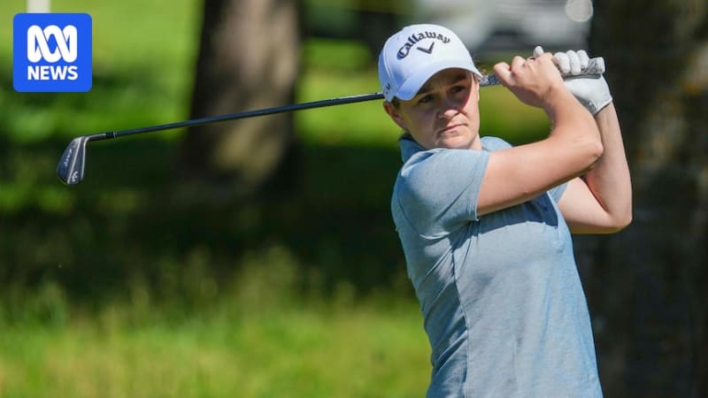 Tennis Legend Ash Barty Tees Off at NZ Open Pro-Am