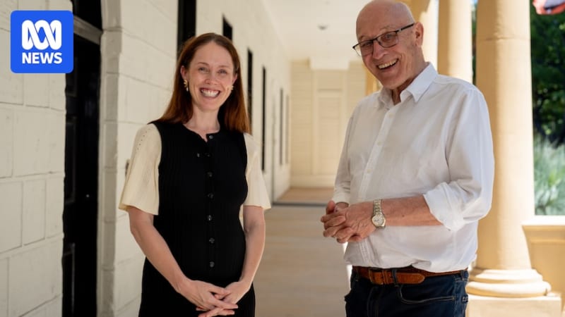 NSW Liberal leader Kellie Sloane stands with newly appointed shadow ministers including Monica Tudehope in official parliamentary setting