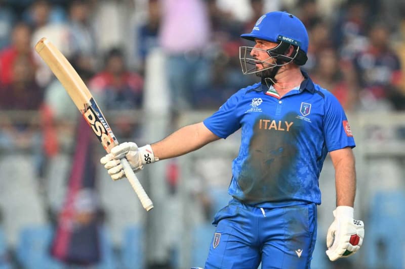 Italy Wins First T20 World Cup Match, Players in Tears