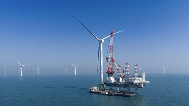 China Installs World's First 20 MW Offshore Wind Turbine