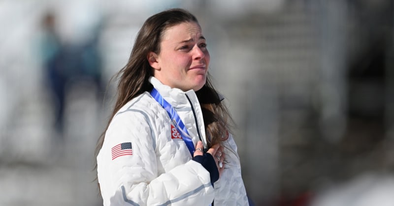 Breezy Johnson Wins Olympic Downhill Gold for Team USA