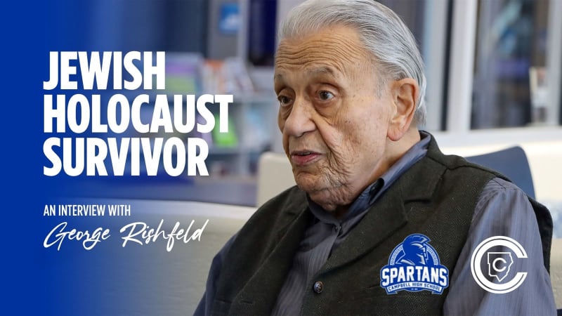 Holocaust Survivor George Rishfeld Teaches Hope at Georgia School