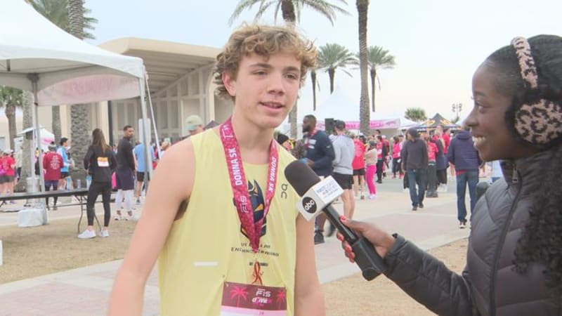 Teen Places 2nd at Donna 5K After 10 Years Honoring Mom - Image 3