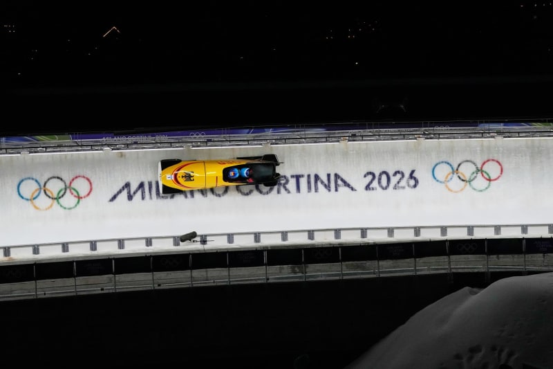 Germany Sweeps Olympic 2-Man Bobsled for Second Time