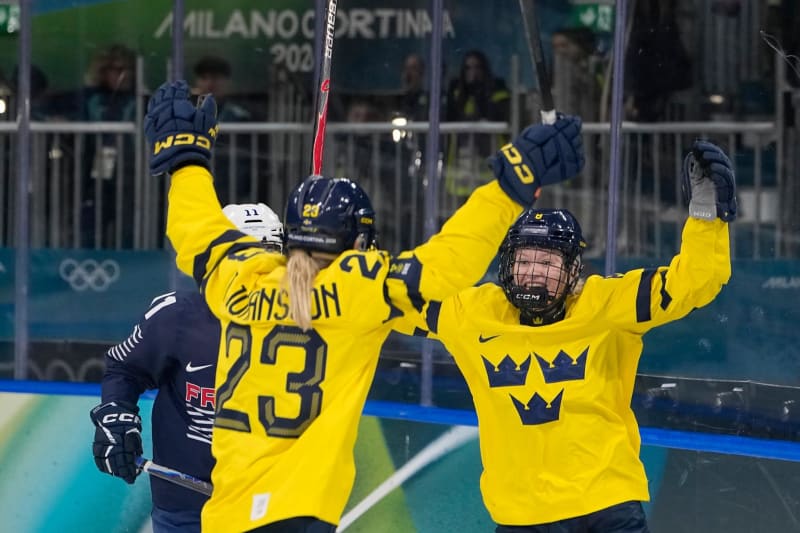 Sweden's Teen Hockey Stars End 20-Year Olympic Medal Drought