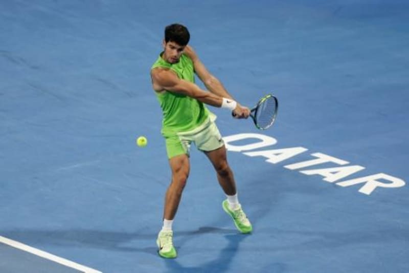 Alcaraz Wins Qatar Open in 50 Minutes After Aussie Triumph - Image 2
