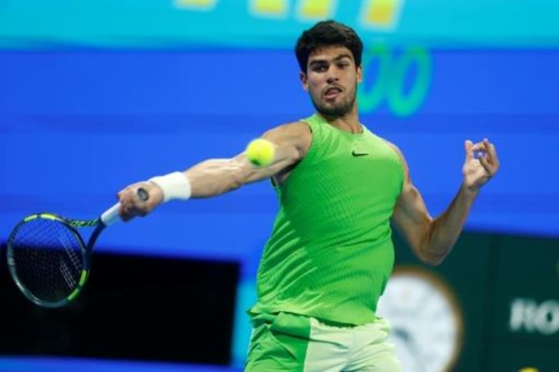 Alcaraz Fights Back From Defeat to Reach Qatar Semis