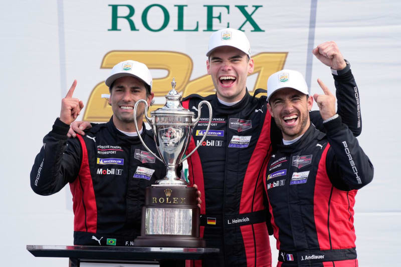Team Penske Wins Historic Third Straight Rolex 24 at Daytona