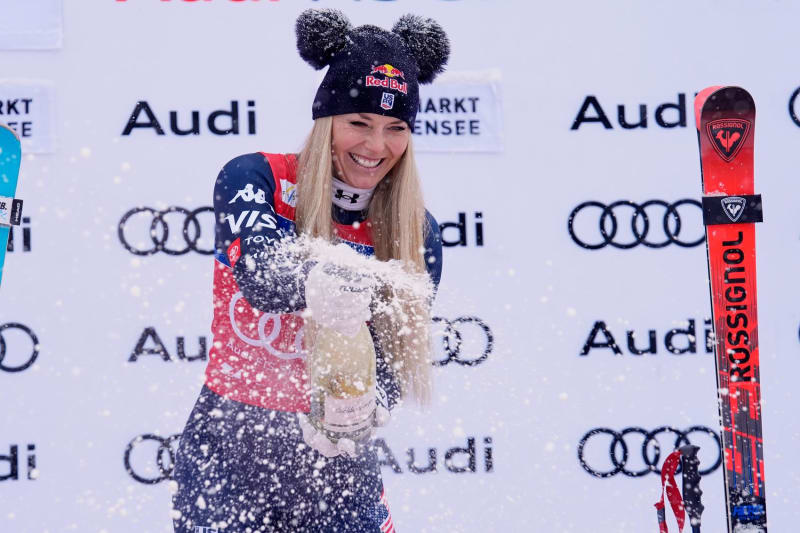 Lindsey Vonn Wins Again at 41 with Titanium Knee