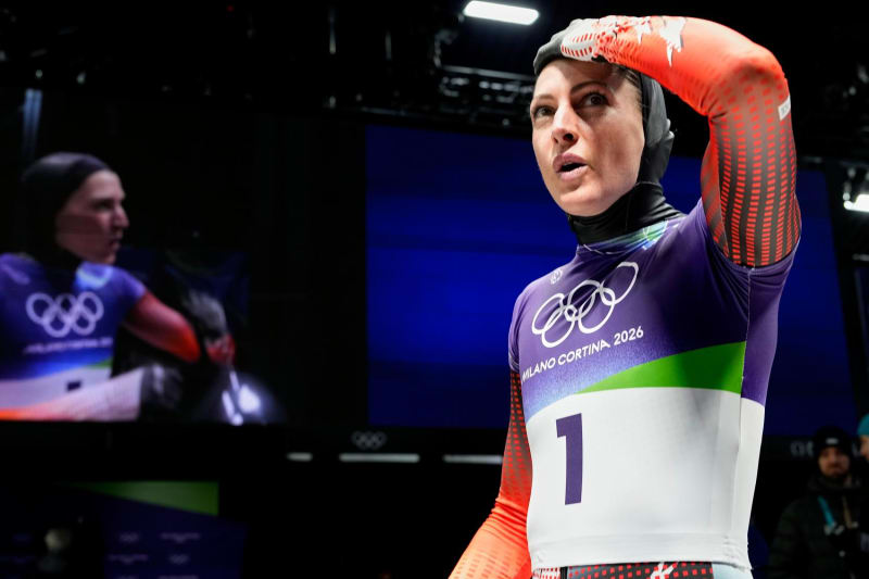 Austrian Skeleton Racer, 36, Leads Olympic Gold Chase