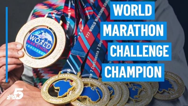 Texas Runner Breaks World Record in 7 Marathons Challenge