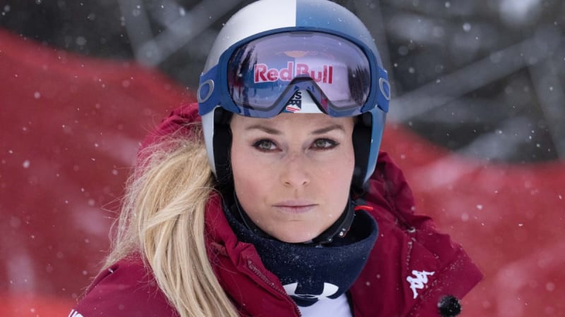 Lindsey Vonn Races for Olympic Gold With Torn ACL at 41