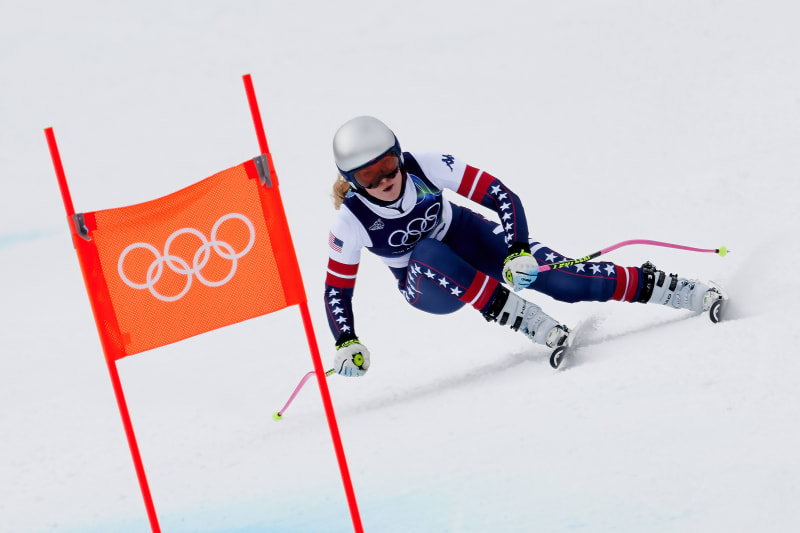 Lindsey Vonn Races for Olympic Gold With Torn ACL at 41 - Image 5