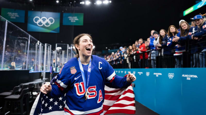Hilary Knight Breaks US Hockey Records, Wins 2nd Olympic Gold