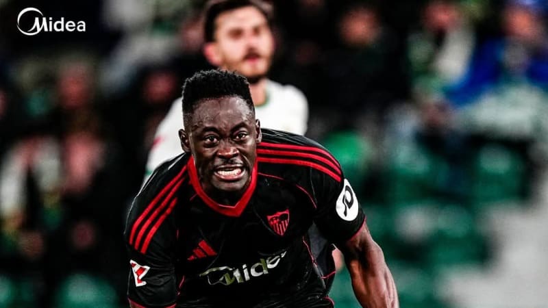 Nigerian Striker Akor Adams Scores Twice in Sevilla Comeback