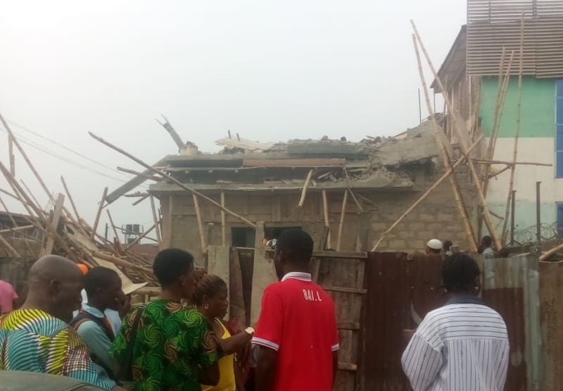 7 Workers Survive Building Collapse in Nigeria