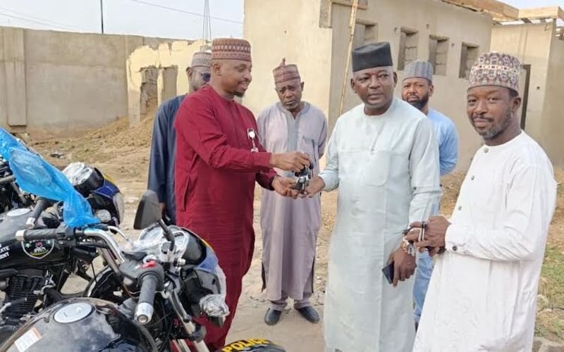Zamfara Gives Police 10 Bikes to Fight Crime