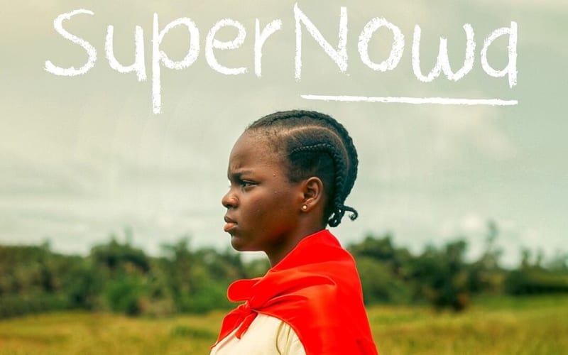Young Nigerian actress Darasimi Nadi as child prodigy Nowa in Nollywood film SuperNowa