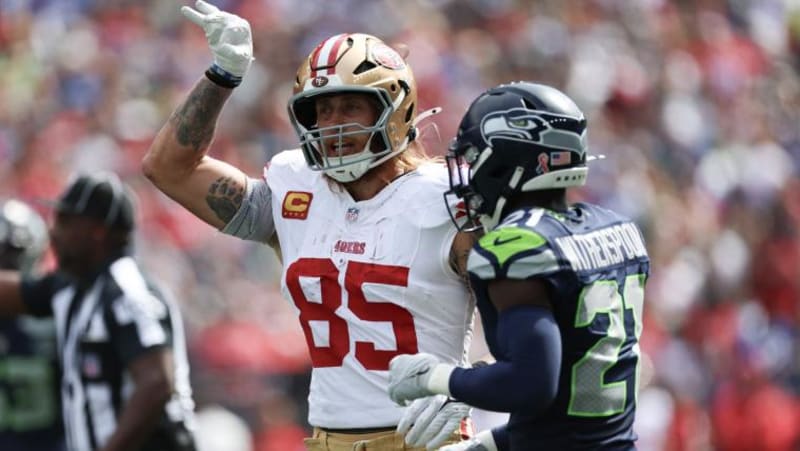 49ers Star George Kittle Reveals Love for Seahawks Rivalry: 'I Thrive on Their Hatred'