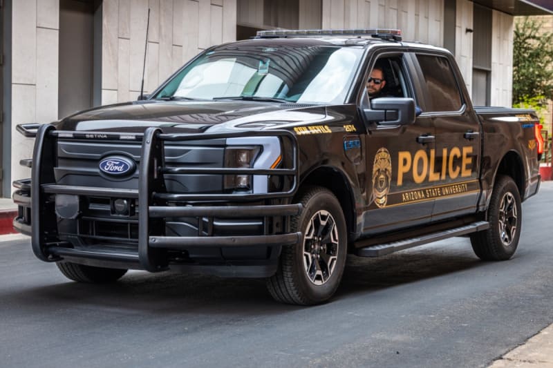 ASU Police Test Electric Trucks in Blazing Arizona Heat - Image 2