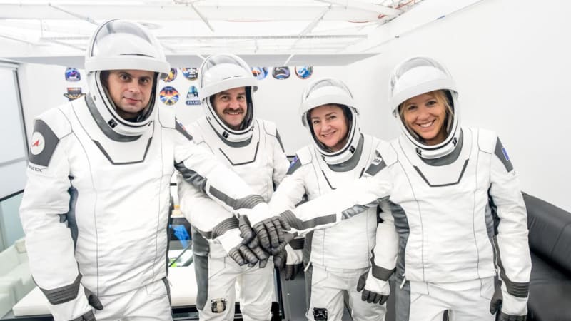 NASA Crew-12 Launches 4 Astronauts to Space Station