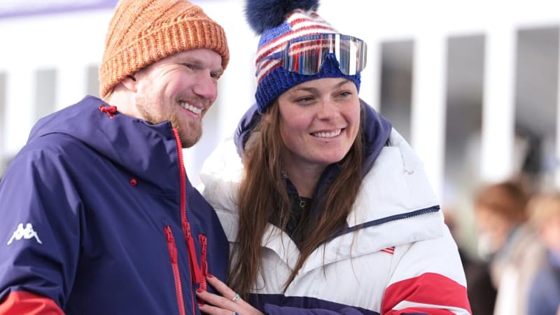 Olympic Skier Gets Gold Medal and Engagement Ring