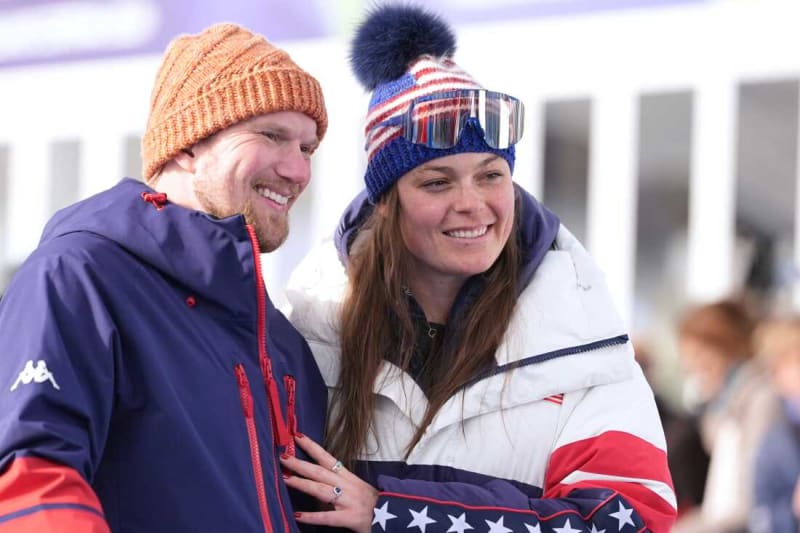Olympic Skier Gets Gold Medal and Engagement Ring - Image 3
