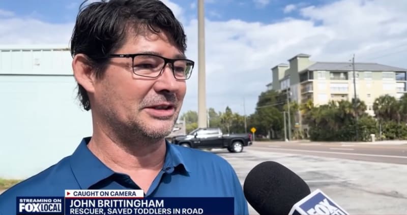 Dad of 5 Stops Traffic to Save Toddlers in Florida - Image 5
