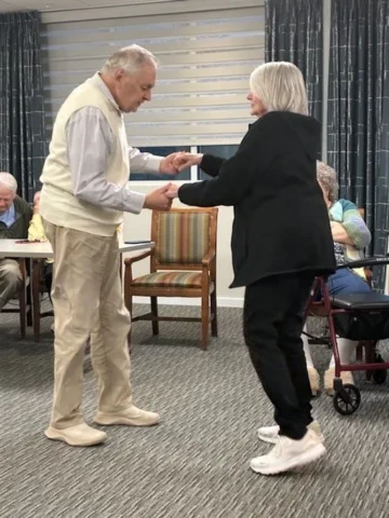 Welcoming exterior of affordable housing community building in Council Bluffs, Iowa