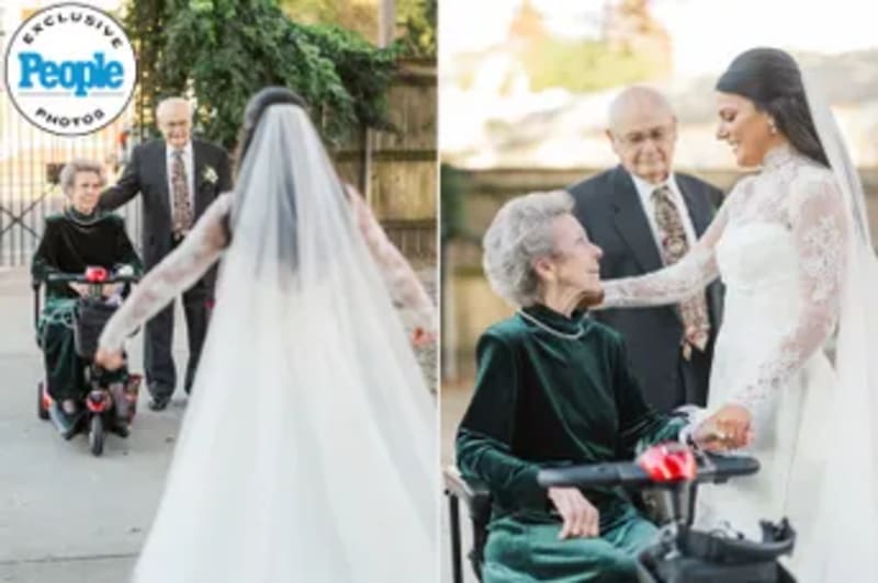 Bride Plays Dad's Saved Voicemails Before Wedding Dance - Image 5