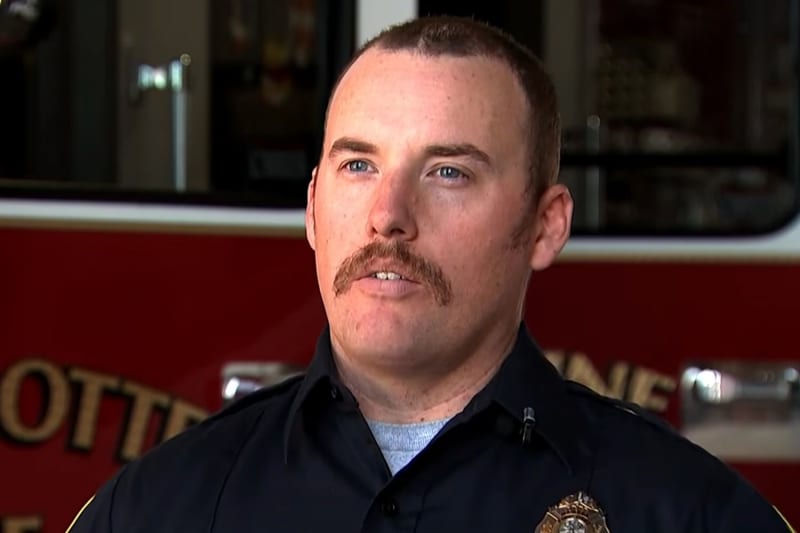 Firefighters Save Driver from Sinking Truck in Icy Pond