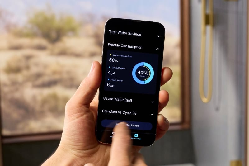 Kohler's Smart Shower Cuts Water Use 80% by Recycling - Image 4