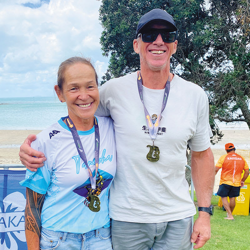Veteran Paddler Welcomes Stranger, Wins Gold Together